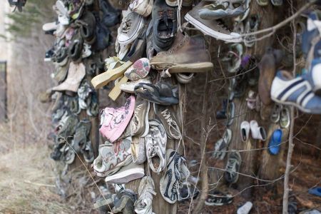 اخبار,اخبار گوناگون,قبرستان کاناداییها برای کفشهایشان