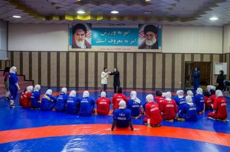 اخبارسیاسی ,خبرهای سیاسی , اخبار ورزشی ,خبرهای ورزشی ,تمرین تیم ملی کشتی زنان