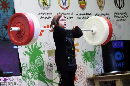 اخبارورزشی,خبرهای ورزشی,دختر وزنه بردار اخبارورزشی,خبرهای ورزشی,دختر وزنه بردار