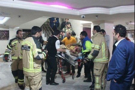   اخبار حوادث,خبرهای حوادث , آتش سوزی در نازی آباد