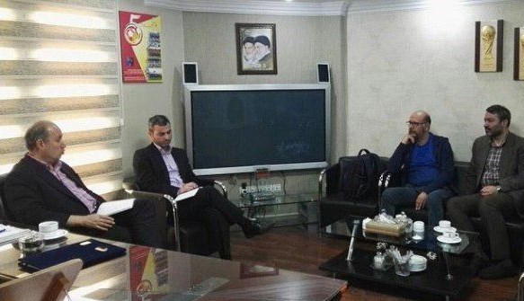 اخبار,اخبار ورزشی,دیدار عوامل برنامه خندوانه با مهدی تاج