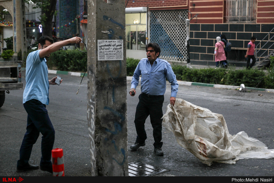 اخبار,عکس خبری,طوفان درتهران