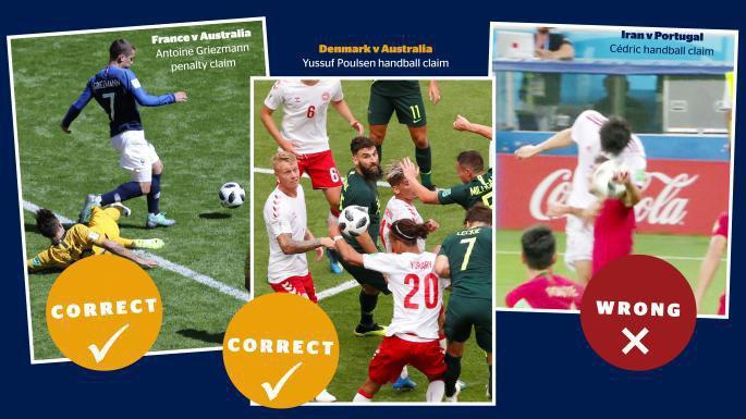 اخبار,اخبار ورزشی,اشتباه VAR در جام جهانی 2018 روسیه