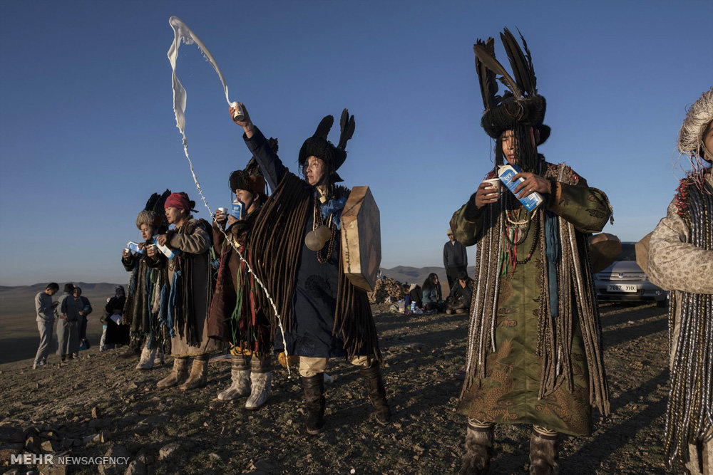 اخبار,اخبار گوناگون, مراسم شامانیسم در مغولستان