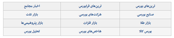 اخبار اقتصادی ,خبرهای اقتصادی , بورس تهران اخبار اقتصادی ,خبرهای اقتصادی , بورس تهران