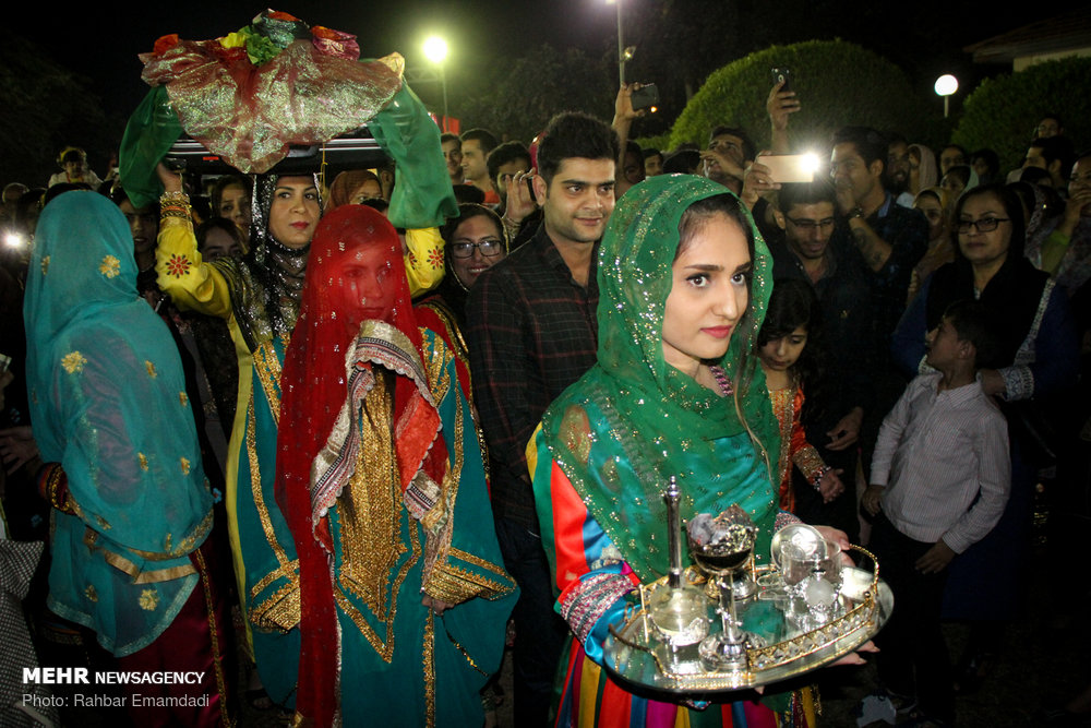 اخبار,اخبارگوناگون,جشن سنتی عروس و دامادهای بندری