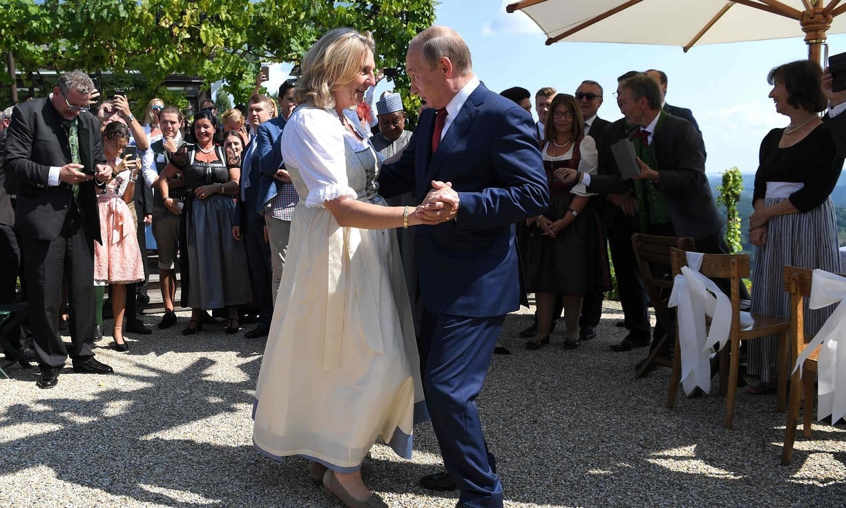  اخبار بین الملل ,خبرهای بین الملل , مراسم عروسی وزیرخارجه اتریش