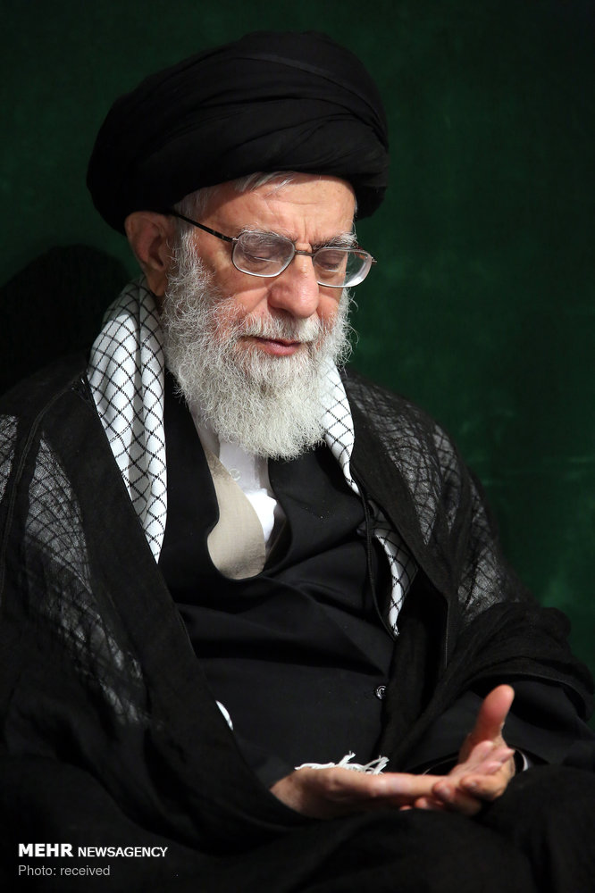 عکس خبری,مراسم عزاداری شب عاشورای حسینی (ع) در حسینیه‌ی امام خمینی
