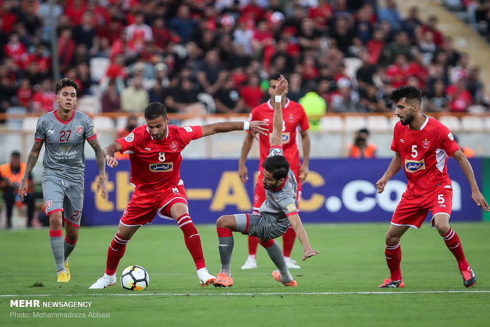 اخبار,ورزشی ونتایج مسابقات,دیدار تیم های فوتبال پرسپولیس و الدحیل