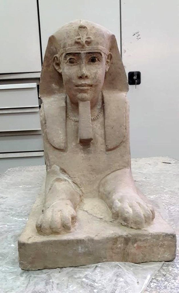 اخبار,اخبارگوناگون,کشف مجسمه ابوالهول در معبد مصر