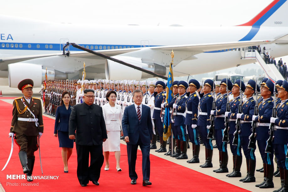 اخبار,عکس خبری,دیدار سران دو کره در پیونگ یانگ 