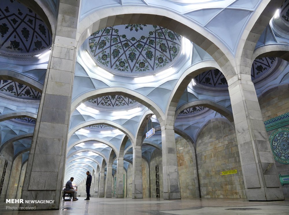 اخبار,عکس خبری,ایستگاه های متروی ازبکستان