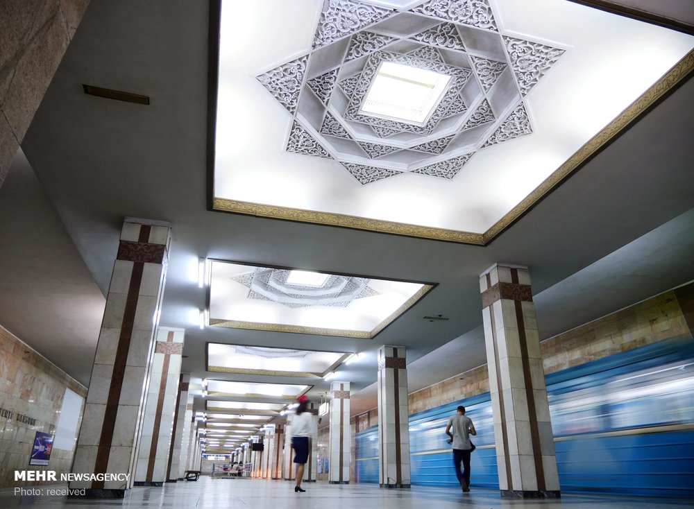 اخبار,عکس خبری,ایستگاه های متروی ازبکستان