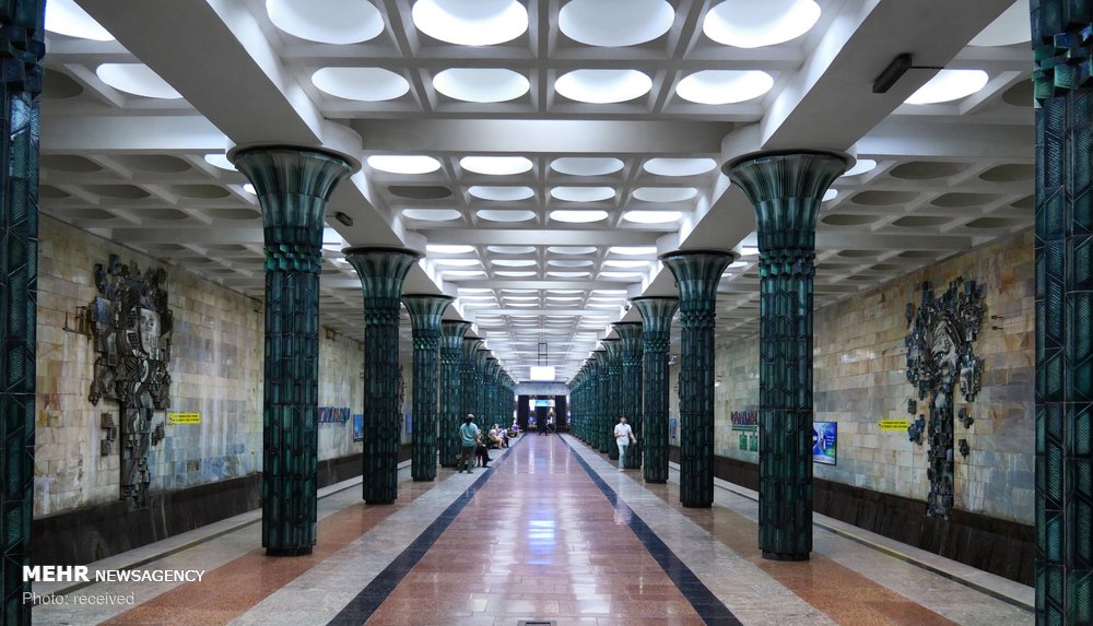 اخبار,عکس خبری,ایستگاه های متروی ازبکستان