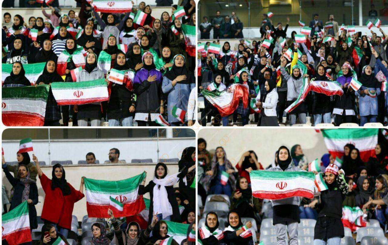 اخبار,اخبار ورزشی,حضور بانوان در ورزشگاه آزادی