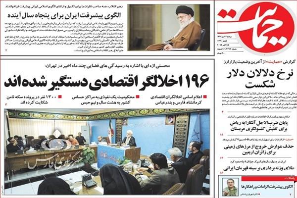  عناوین روزنامه ها 
