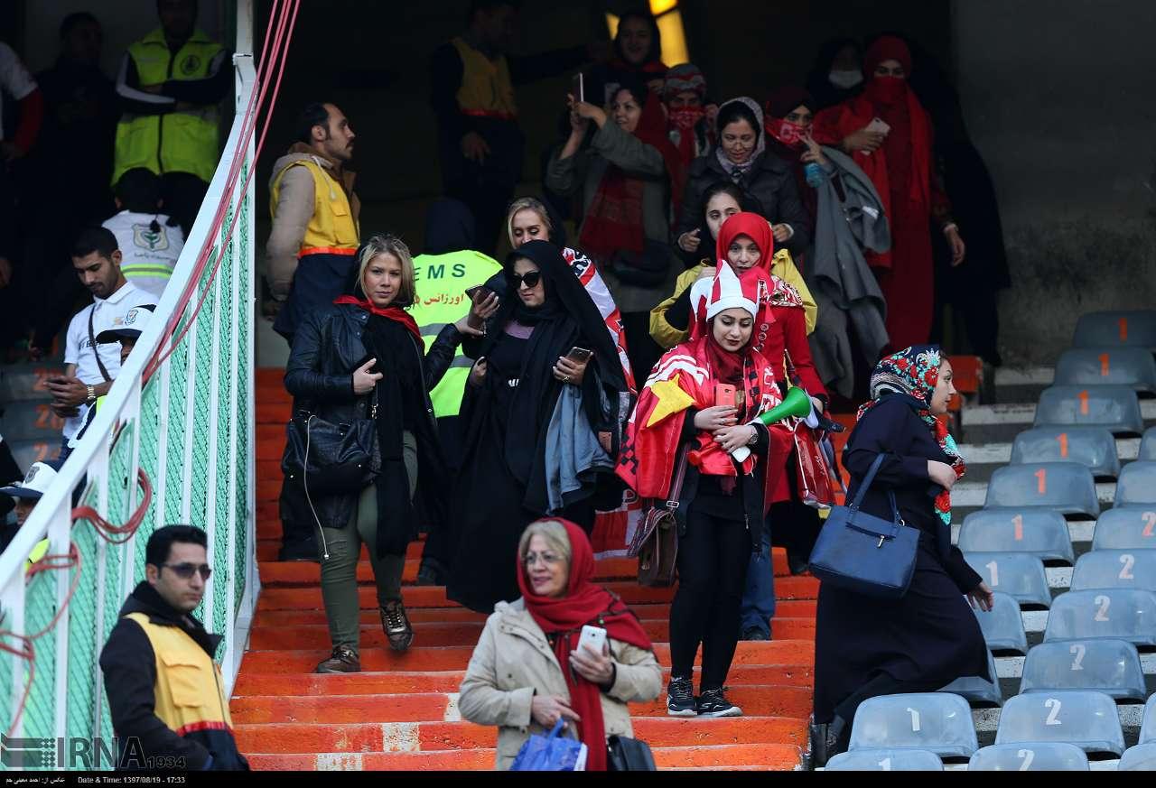 اخبار,اخبار ورزشی,حضور بانوان در دیدار پرسپولیس و کاشیما آنتلرز