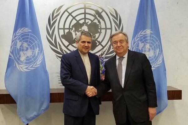اخبار,اخبار سیاست خارجی,خوشرو در دیدار با گوترش اخبار,اخبار سیاست خارجی,خوشرو در دیدار با گوترش