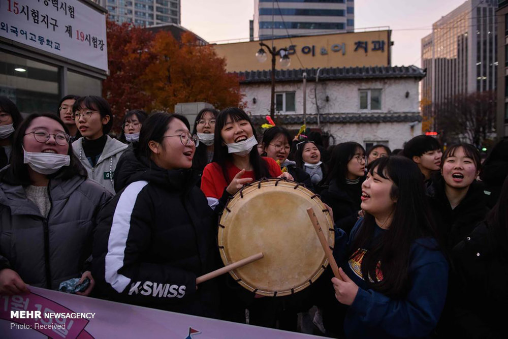 اخبار,اخبارگوناگون, آزمون کنکور در کره جنوبی