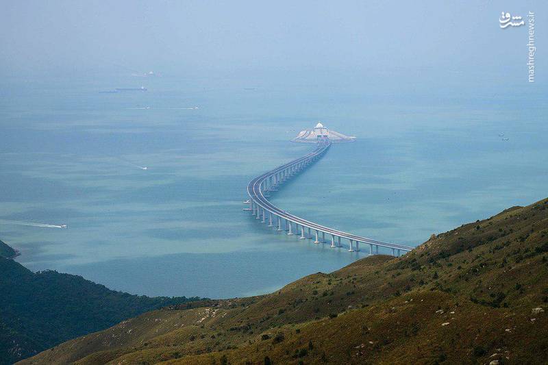 اخبار,اخبار گوناگون,افتتاح طولانی‌ترین پل آبی جهان در چین