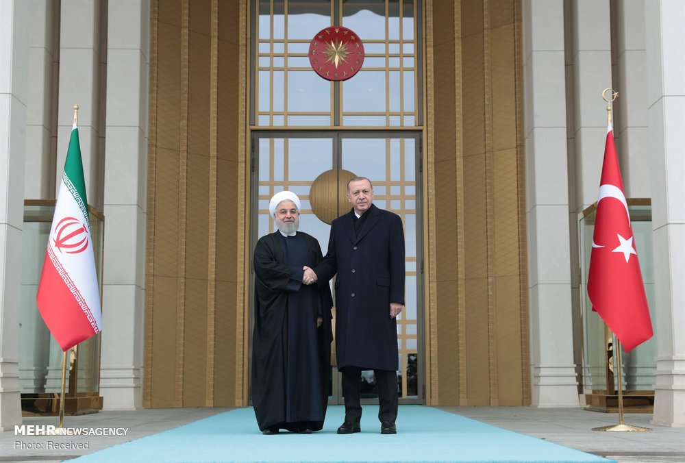 عکس خبری,حسن روحانی و اردوغان