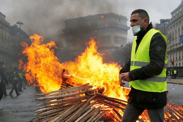  اخباربین الملل ,خبرهای بین الملل ,تظاهرات در فرانسه