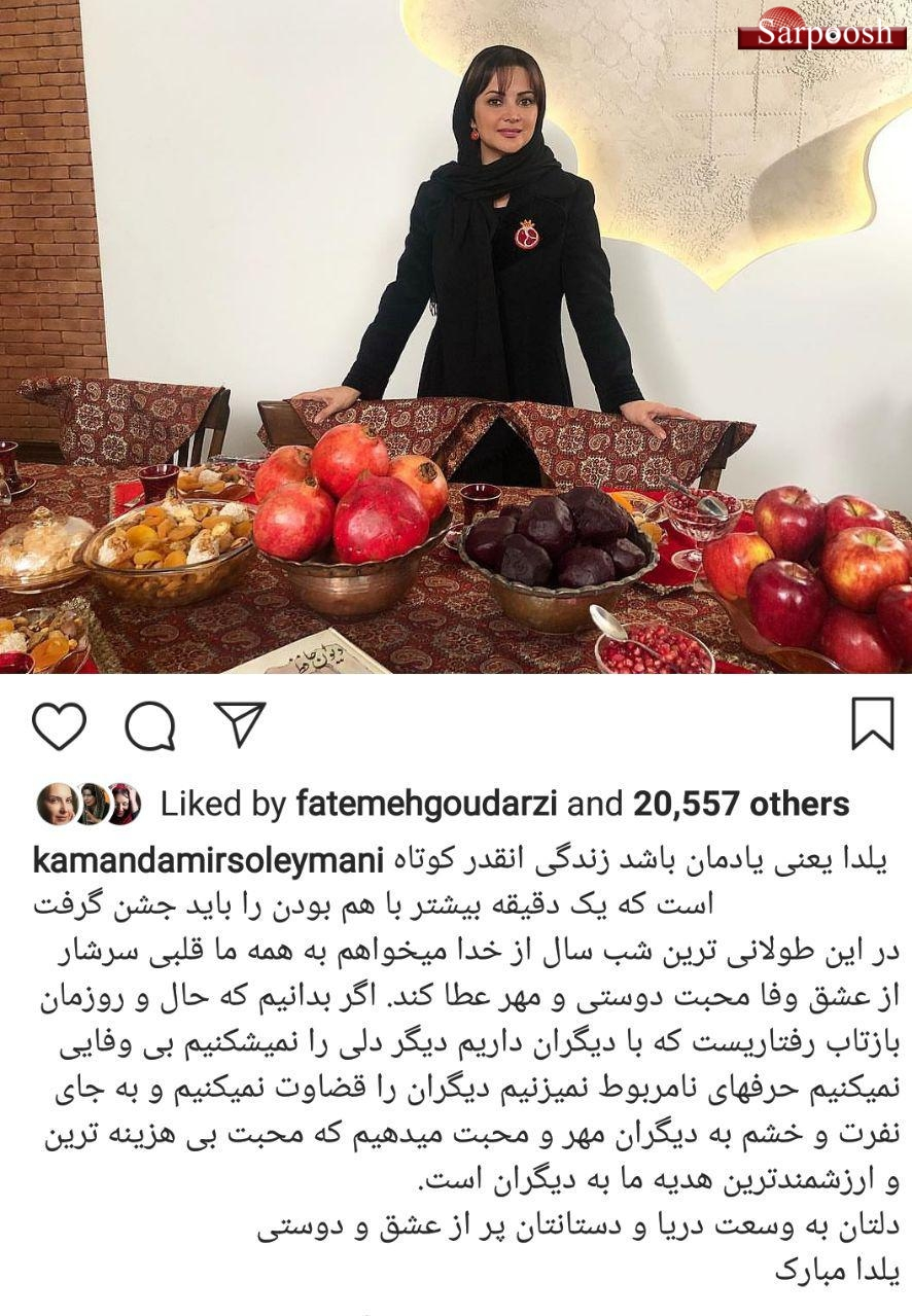 اخبار,اخبار فرهنگی,هنرمندان و ورزشکاران در شب یلدا 97