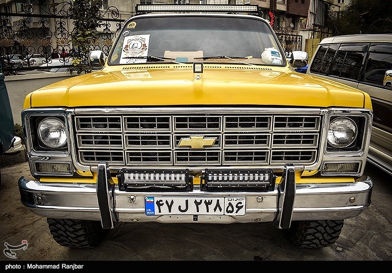 اخبار,عکس خبری, گرد همایی خودروی های کلاسیک در لاهیجان
