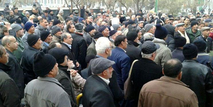 اخبار,اخبار اجتماعی,تجمع اعتراضی بازنشستگان صندوق فولاد در اصفهان