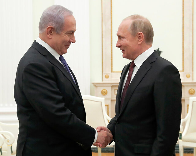 اخبار,اخبار سیاست خارجی,پوتین و نتانیاهو