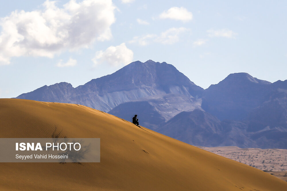 اخبار,انعکاس, دلربایی ابرها در آسمان کویر