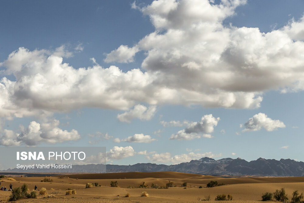 اخبار,انعکاس, دلربایی ابرها در آسمان کویر