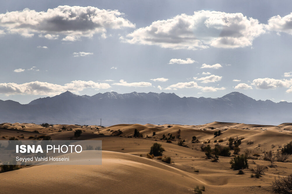 اخبار,انعکاس, دلربایی ابرها در آسمان کویر