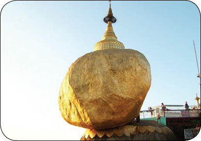 اخبار,اخبار گوناگون,صخره طلایی بر لبه پرتگاه