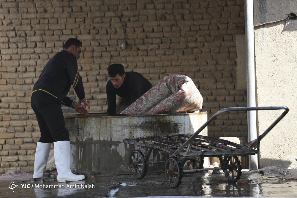 اخبار,عکس خبری, رونق قالی‌شویی‌ها در آستانه نوروز