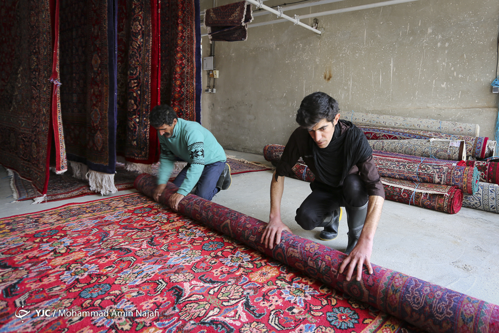 اخبار,عکس خبری, رونق قالی‌شویی‌ها در آستانه نوروز