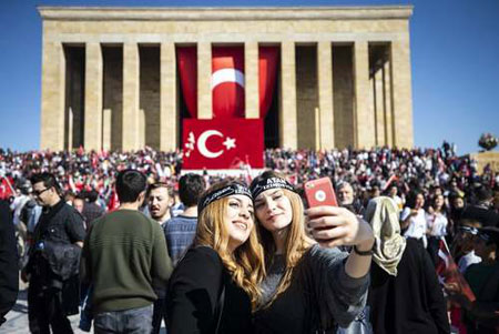 عکسهای جالب,عکسهای جذاب, سالگرد تاسیس جمهوری ترکیه 