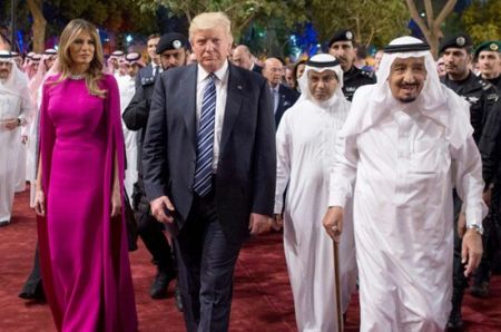 اخبار,اخبار بین الملل,دونالد و ملانیا ترامپ در عربستان