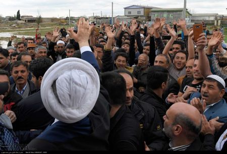 عکس خبری,بازدید روحانی از مناطق سیل زده استان گلستان