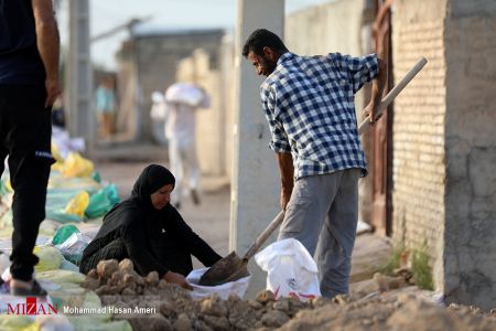 اخبار,عکس خبری,سیل درگلبهاراهواز