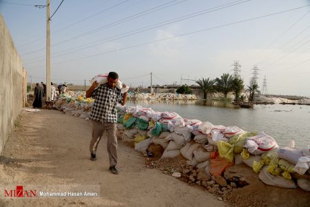 اخبار,عکس خبری,سیل درگلبهاراهواز