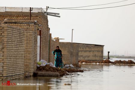 اخبار,عکس خبری,سیل درگلبهاراهواز