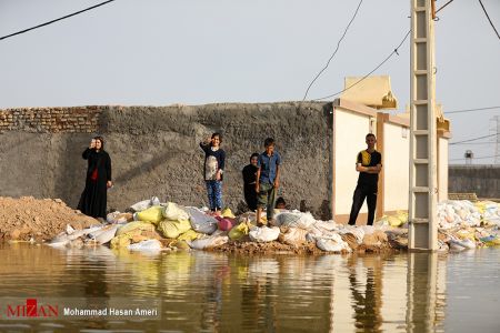 اخبار,عکس خبری,سیل درگلبهاراهواز