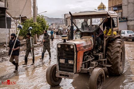 اخبار,عکس خبری,روزگار مردم پلدختر در گل و لای سیل