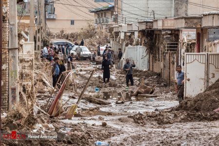 اخبار,عکس خبری,روزگار مردم پلدختر در گل و لای سیل