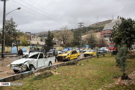  اخبار حوادث,خبرهای حوادث , سیل در شیراز 