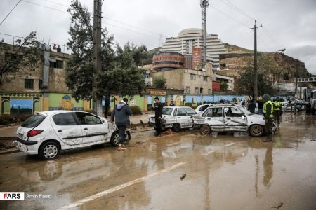  اخبار حوادث,خبرهای حوادث , سیل در شیراز 