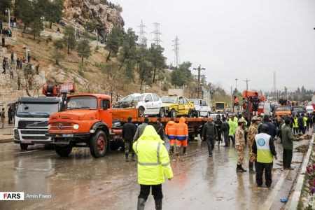  اخبار حوادث,خبرهای حوادث , سیل در شیراز 