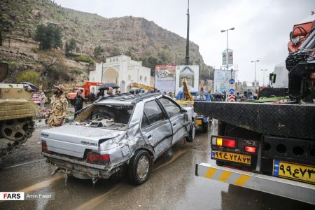  اخبار حوادث,خبرهای حوادث , سیل در شیراز 