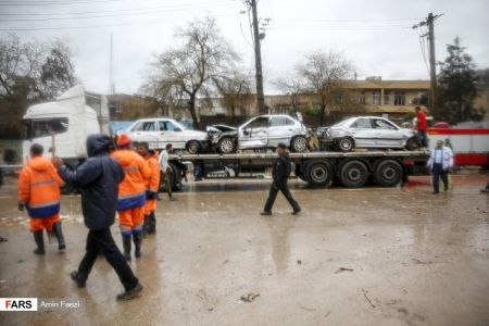  اخبار حوادث,خبرهای حوادث , سیل در شیراز 